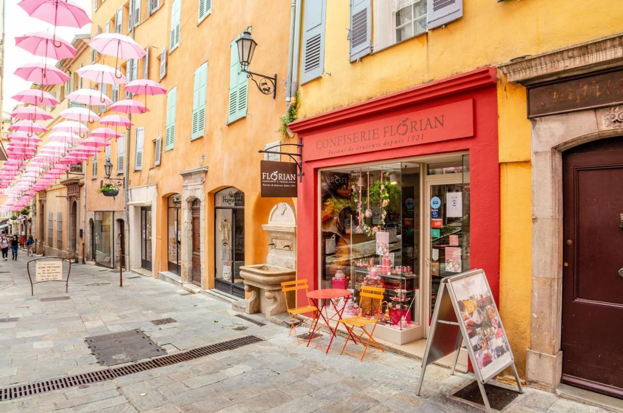 Romeo Charmant Studio Centre Historique Grasse Apartment Bagian luar foto